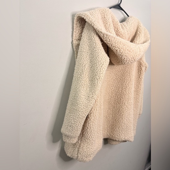 Easel Tan Teddy Jacket - Picture 4 of 5